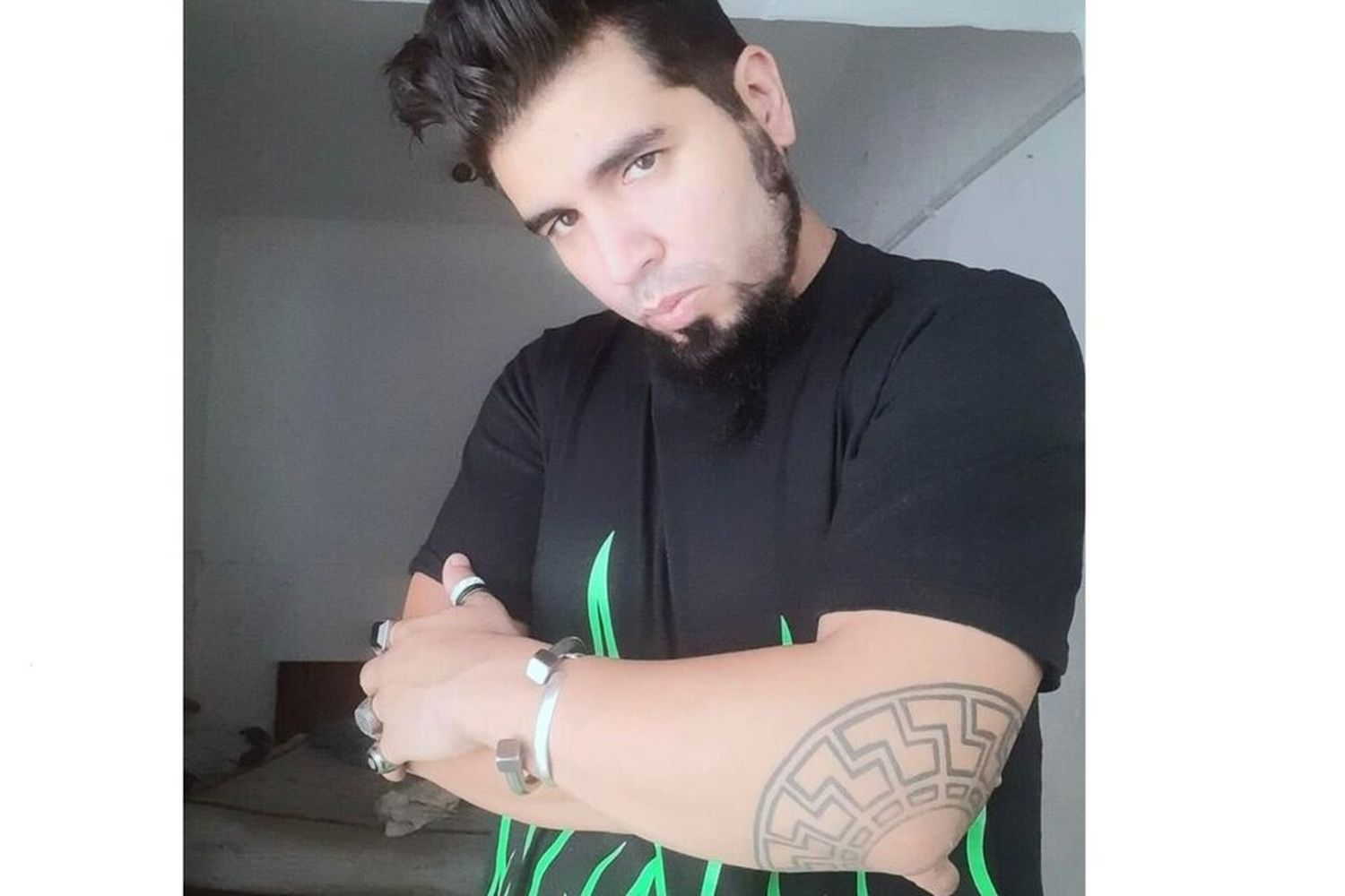 Los tatuajes “nazis” del acusado de intentar asesinar a Cristina Kirchner