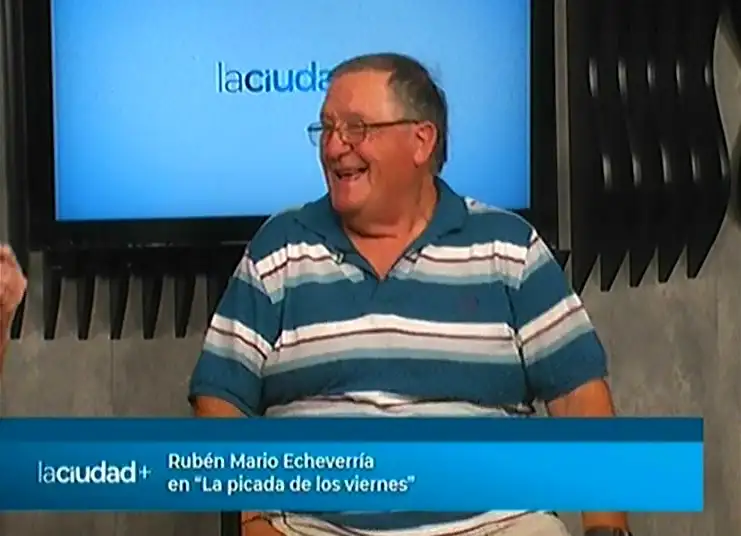 Ruben Mario Echeverría en "La picada de los viernes" | La Ciudad