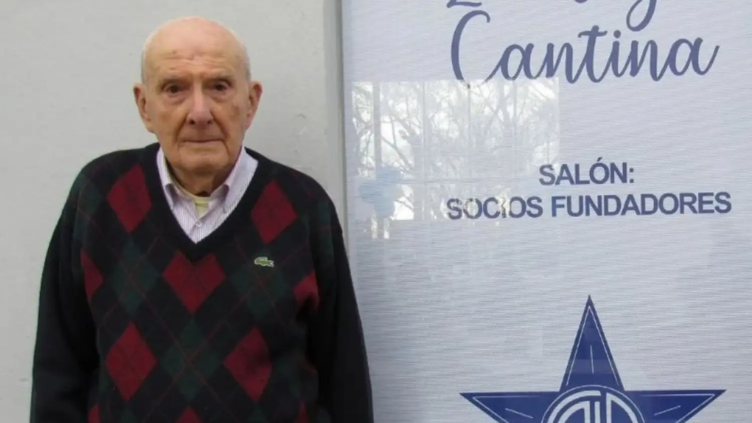 Pedro "Perico" Blanco, socio fundador del Club Atlético Los Andes, dejó existir este lunes 23. Foto: Club Los Andes.