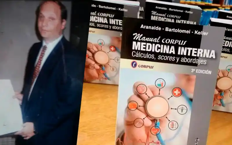 Reeditan un reconocido manual de medicina escrito por el cardiólogo sampedrino Luis Keller