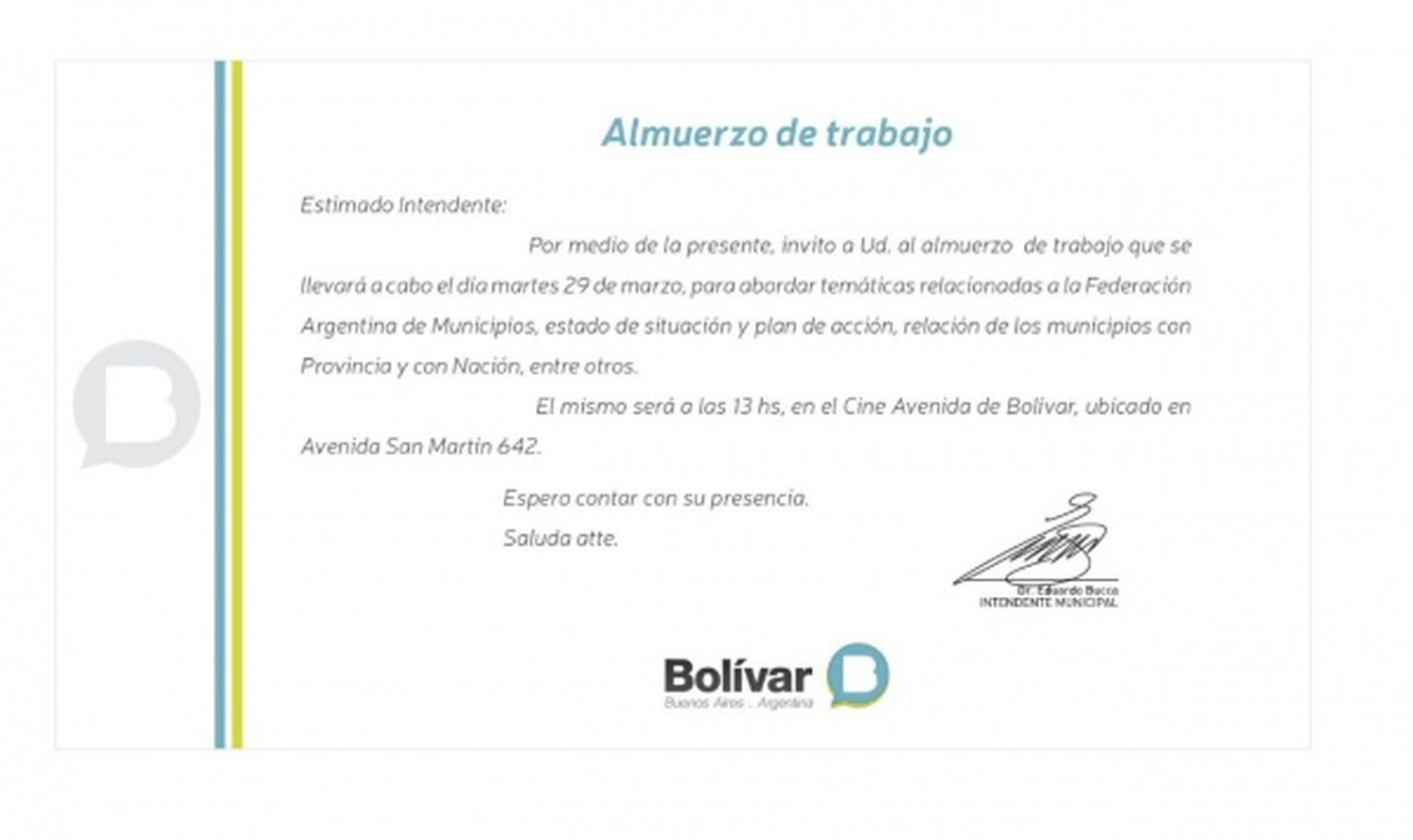 Bolívar: Intendentes del FpV se reúnen por el destino de la FAM