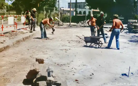 Una postal histórica de Chascomús: la transformación de la calle Libres del Sur