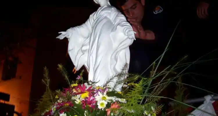 Recepción a la Virgen