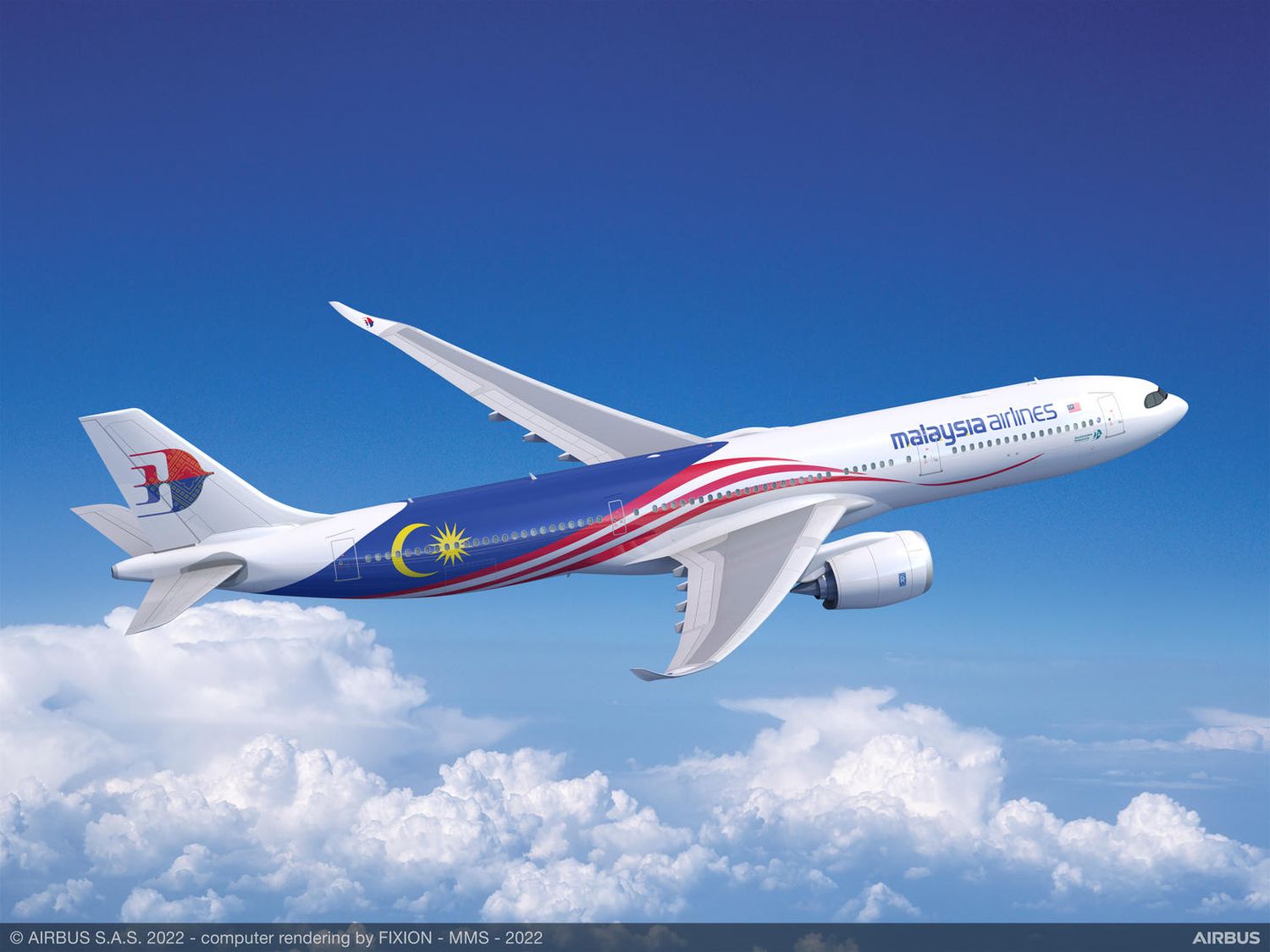 Malaysia Airlines ordered 20 Airbus A330-900 to replace its existing A330-200 and -300