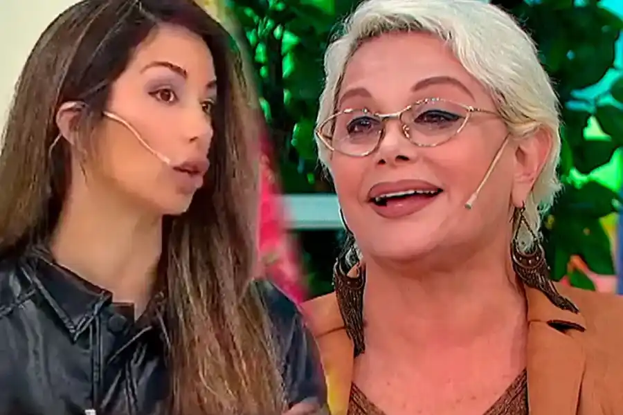 El furcio de Estefi Berardi al aire, que despertó la carcajada de Carmen Barbieri
