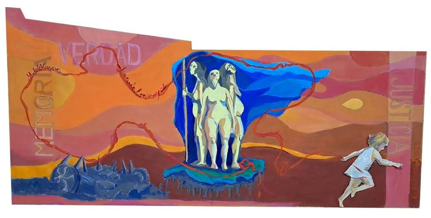 Mes de la memoria: En Luján inauguran un mural dedicado a las 8 mujeres detenidas desaparecidas