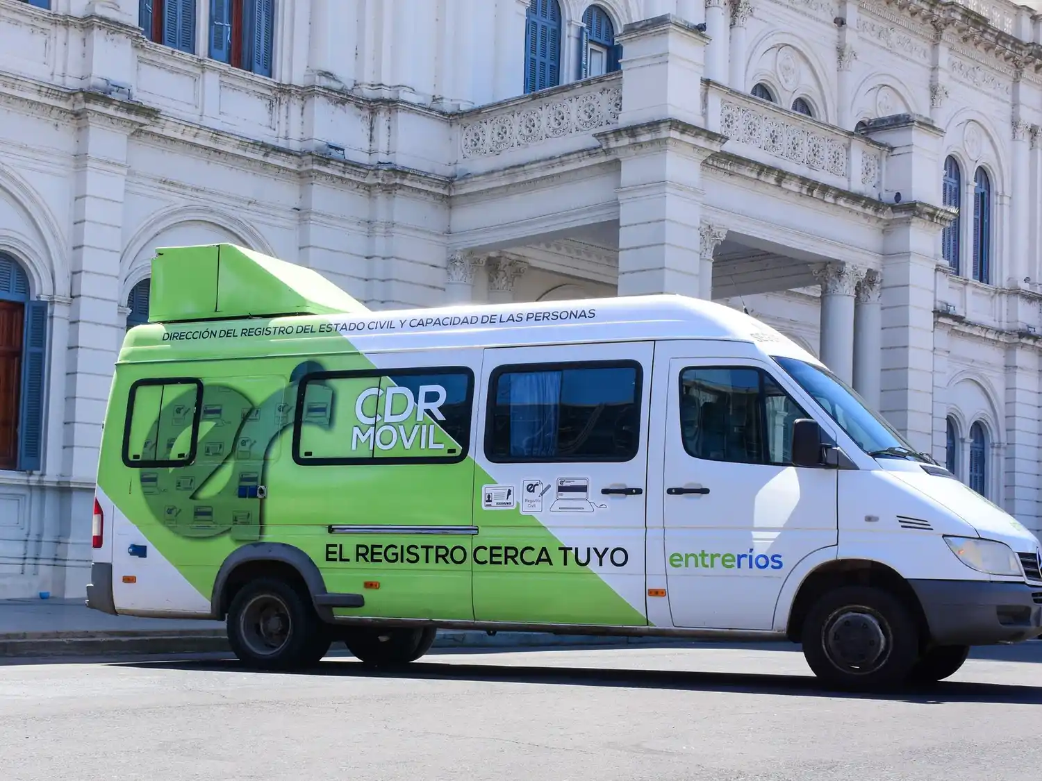 El Registro Civil Móvil llegará a Gualeguay y otras localidades entrerrianas en julio