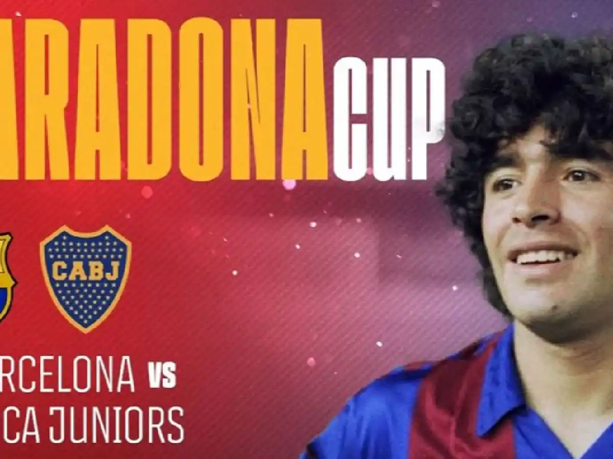 Barcelona y Boca jugarán una copa en honor a Maradona