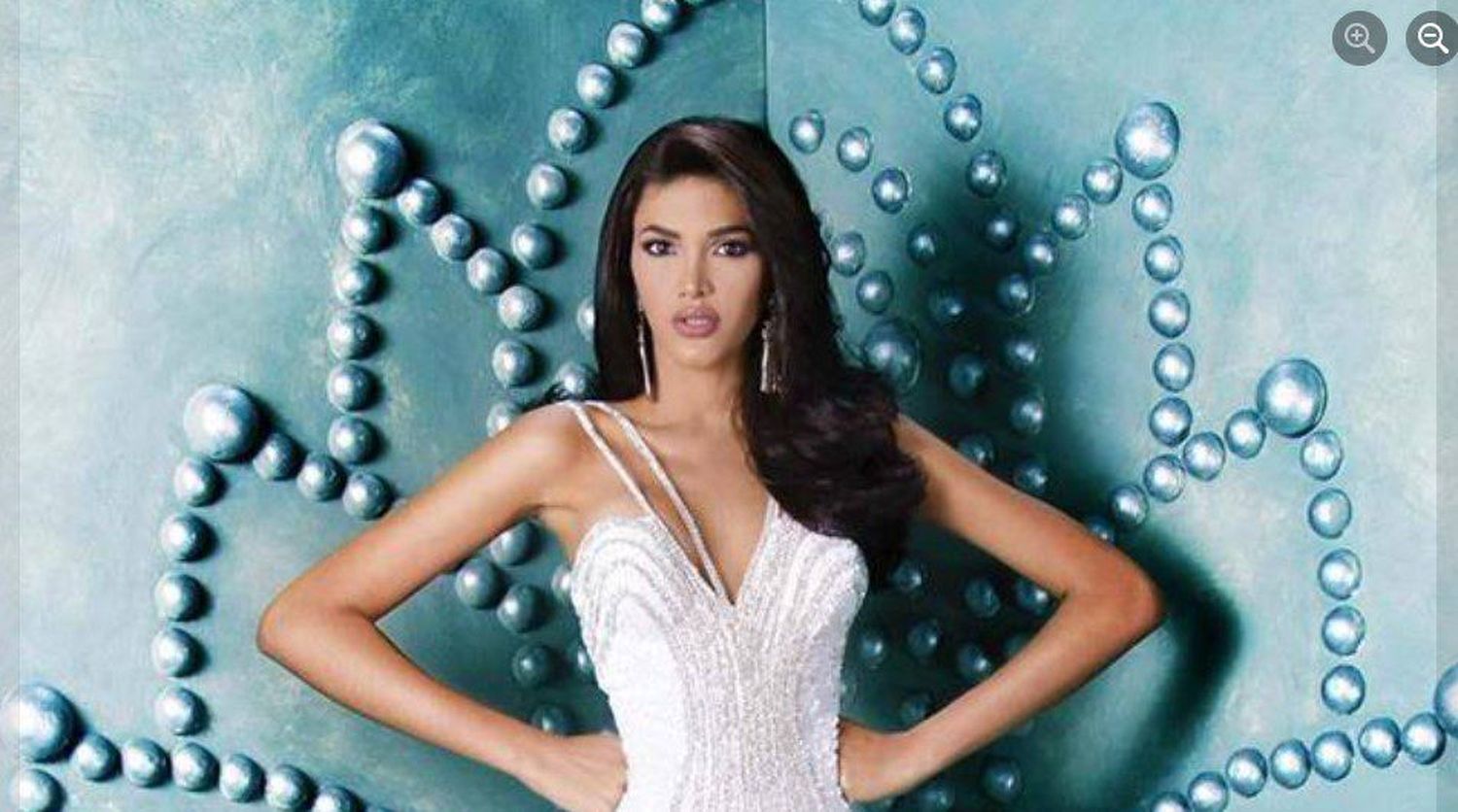 Ella es la ex miss venezolana que bautizó el papa Francisco