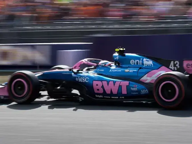 Colapinto fue noveno en la primera práctica libre en Monza. Foto:AP