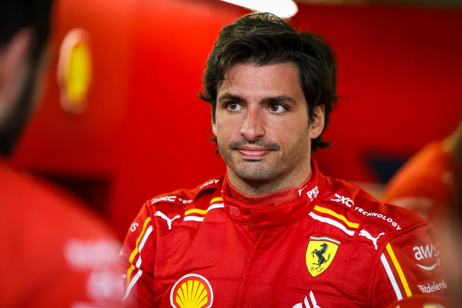 El piloto de Ferrari Carlos Sainz Jr.