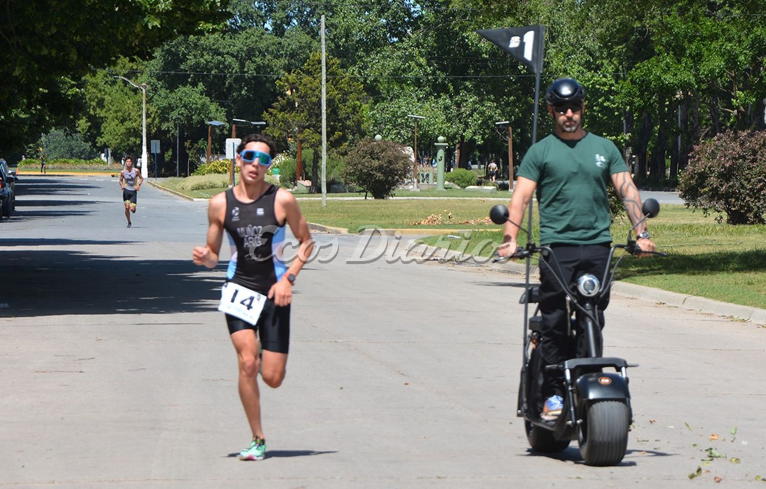 Tiago Muñoz ganador del Triatlón de Necochea