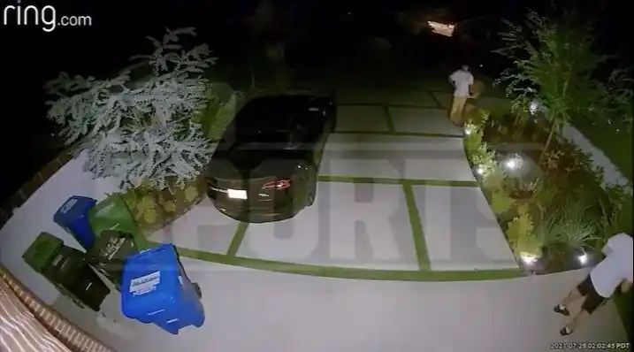 El video en el que un jugador de los Lakers golpea y escupe a su novia