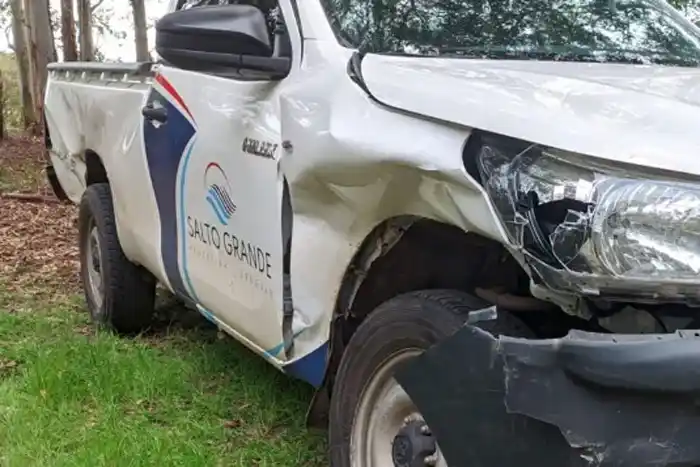 Accidente de tránsito y vehículos secuestrados