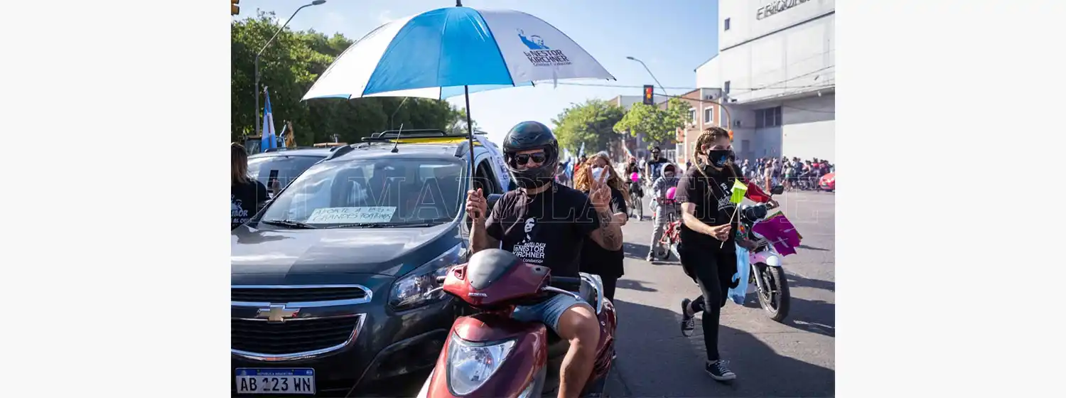 Gran movilización en Mar del Plata por "el Día de la Militancia"