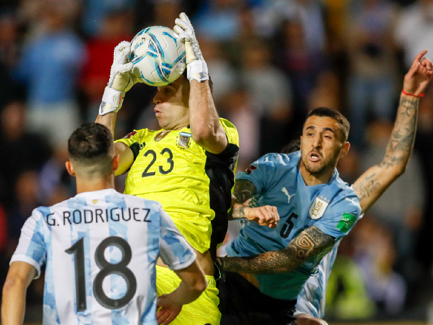 "Dimos un paso gigante", dijo el "Dibu" Martínez
