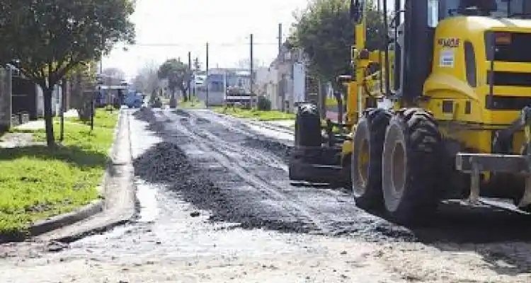 Volvió la pavimentación