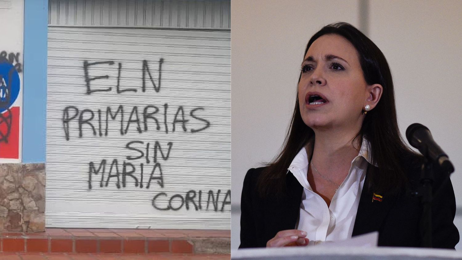 ELN niega estar detrás de las amenazas a María Corina Machado