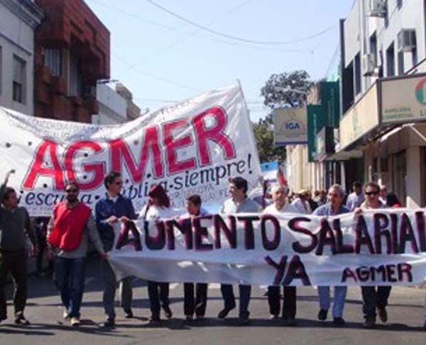 Agmer pidió al gobierno una nueva oferta salarial