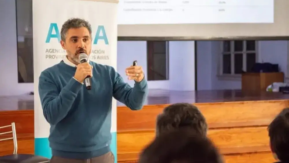 El director de ARBA, Cristian Girard.
