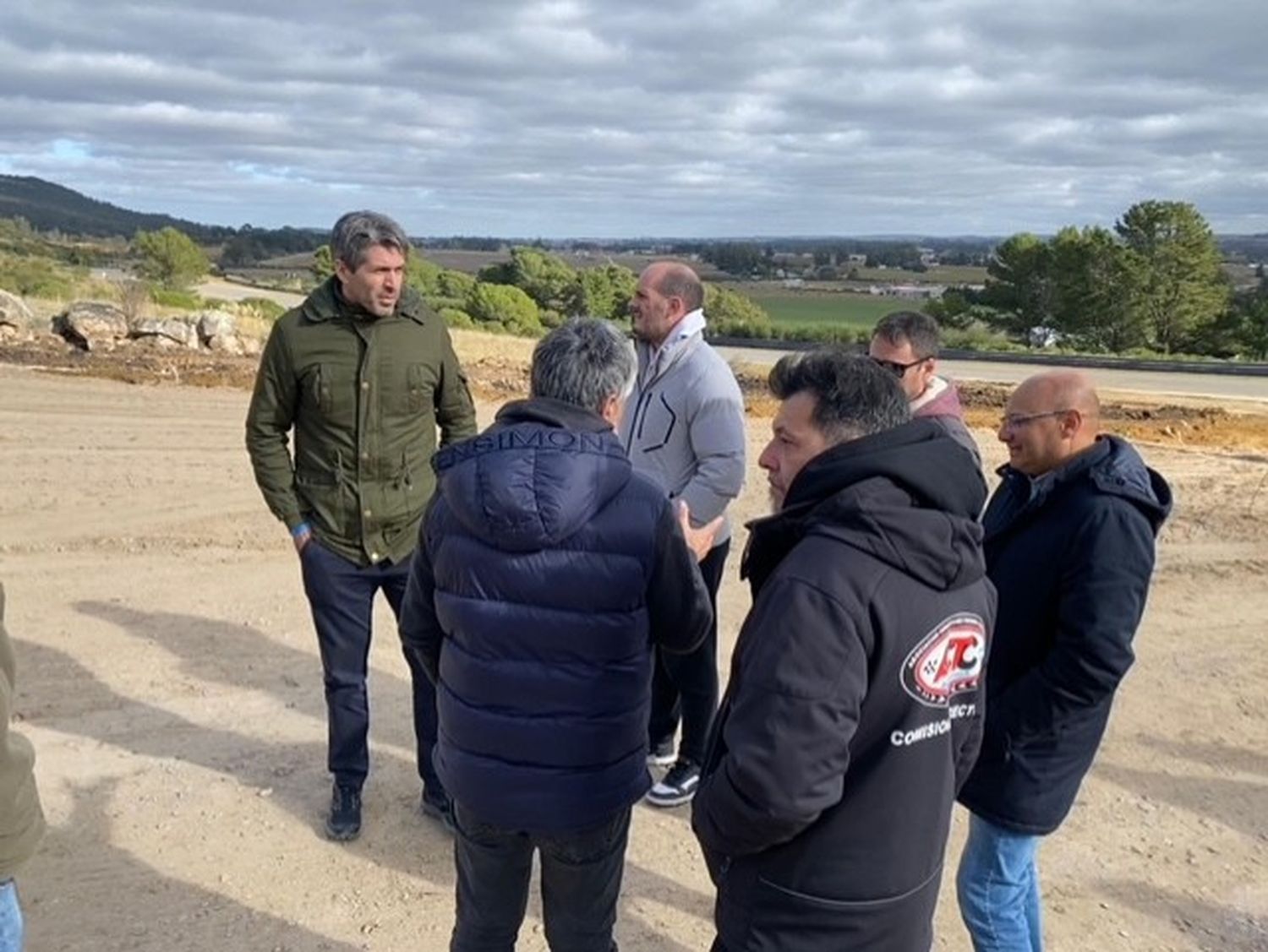 Una delegación de la ACTC recorrió el Fangio de Balcarce