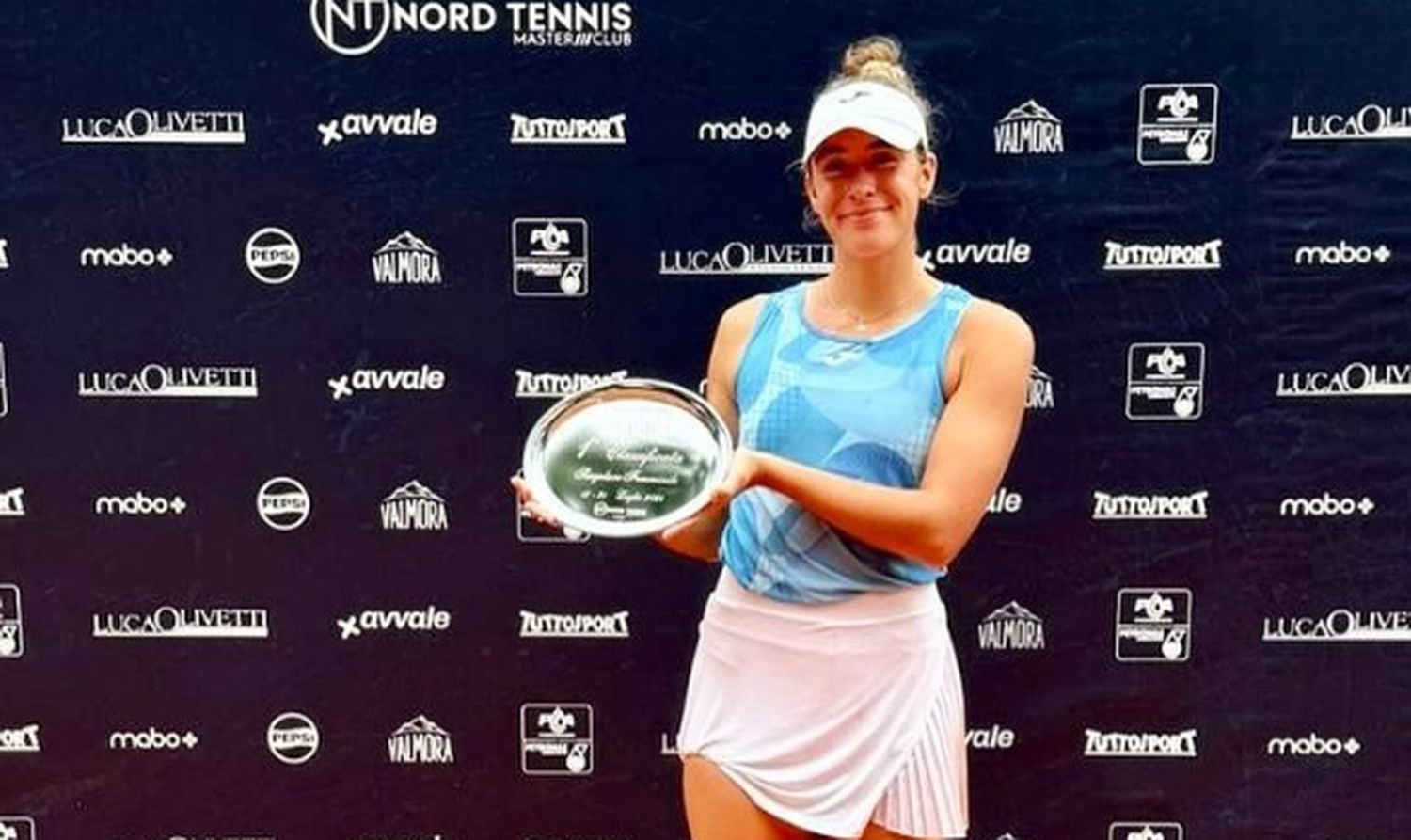 Solana Sierra logró su noveno título y se aseguró la qualy del US Open