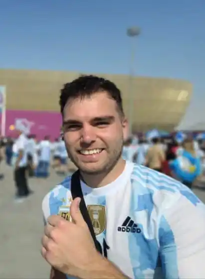 Juan Ignacio Amuchategui por la Seleccion argentina