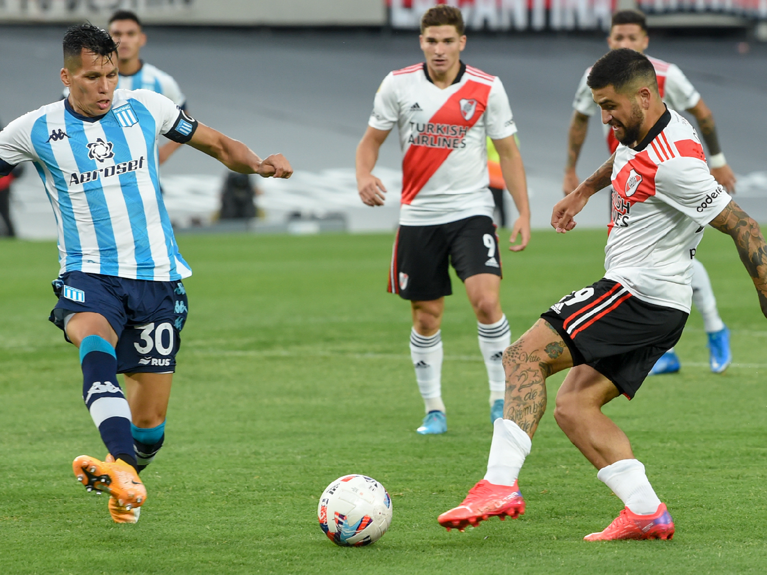 A River se le escapó el triunfo