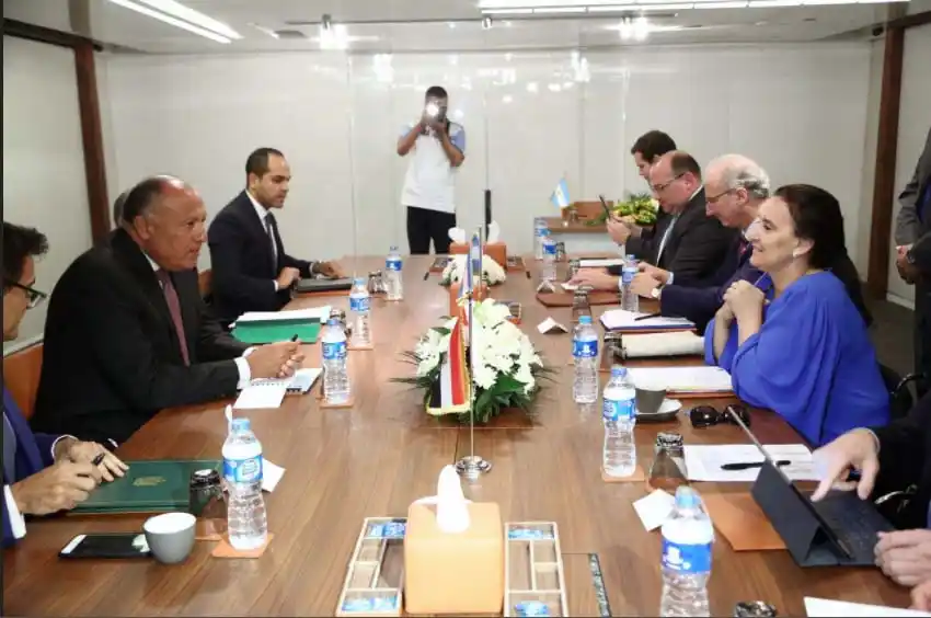 Michetti destacó que Egipto es un «socio estratégico»