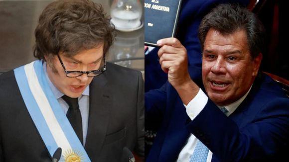 "¿Va a agravar las penas por las estafas de criptomonedas?": la frase que desató la ira de Milei en el Congreso