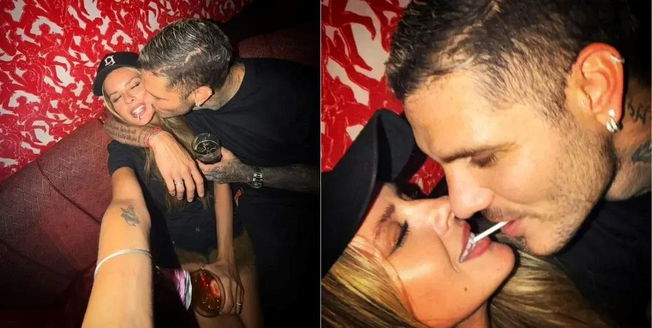Mauro Icardi y la China Suárez compartieron fotos íntimas y encendieron las redes