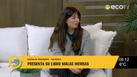 Natalia Figueira presenta su libro Malas Hierbas en la Feria del Libro