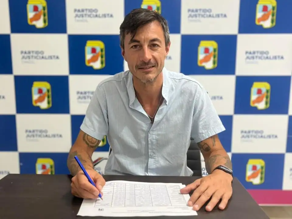 Darío Méndez, al frente del Partido Justicialista de Tandil.