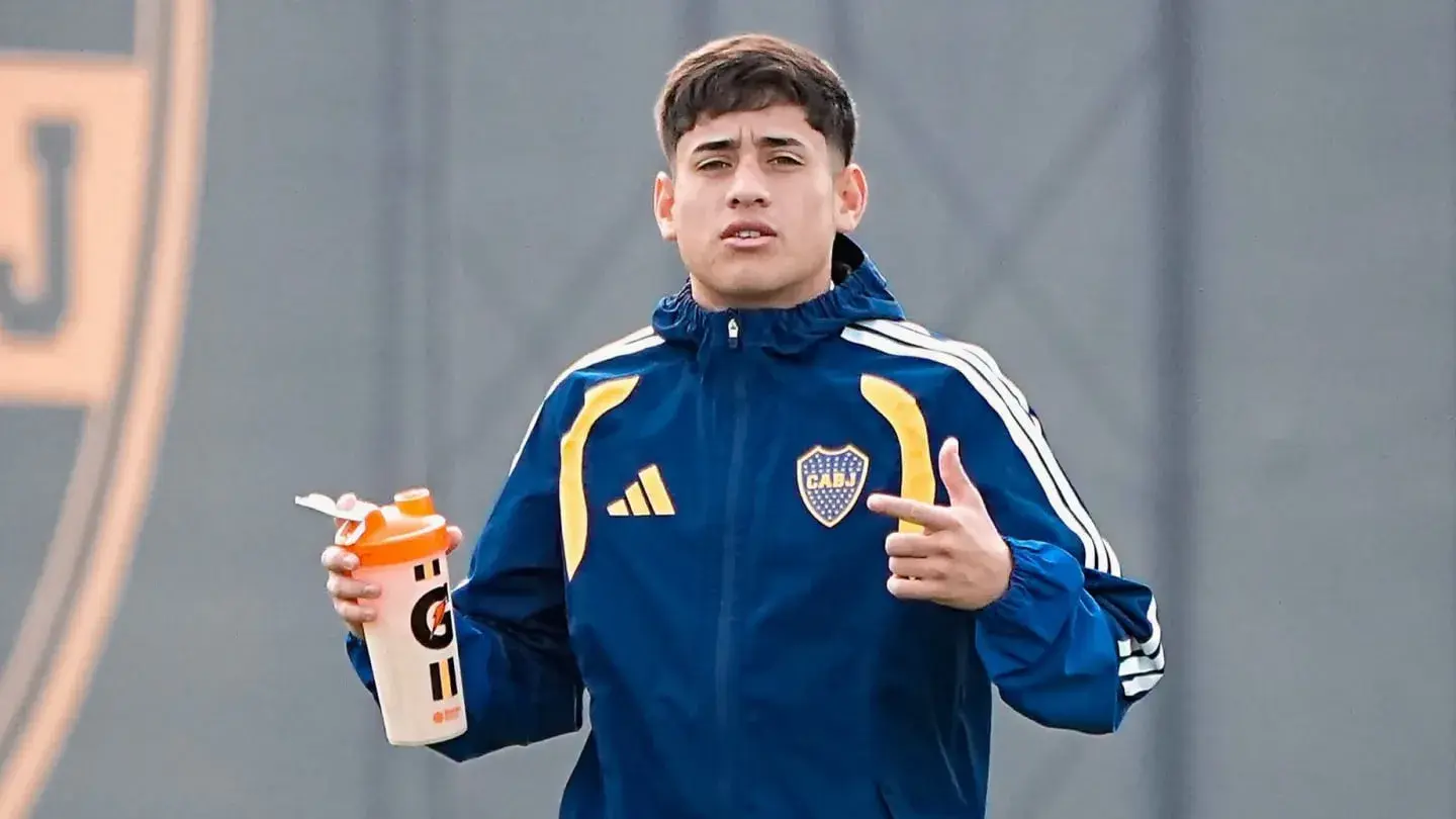 Tomás Aranda se recupera de su lesión y se ilusiona con volver a jugar en Boca antes de fin de año