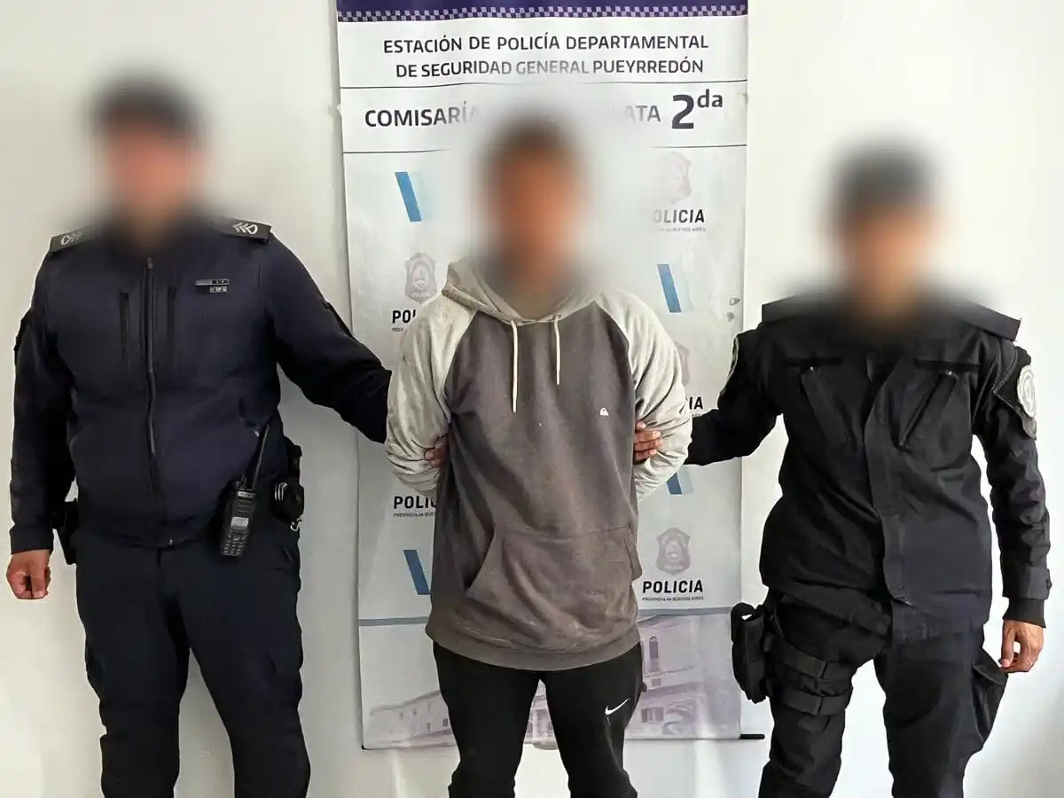 El delincuente fue remitido a la Unidad Penal N° 44 de Batán.