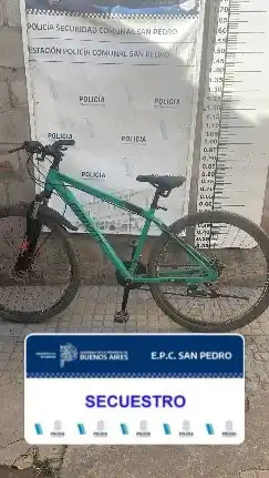 Bici calle Balcarce