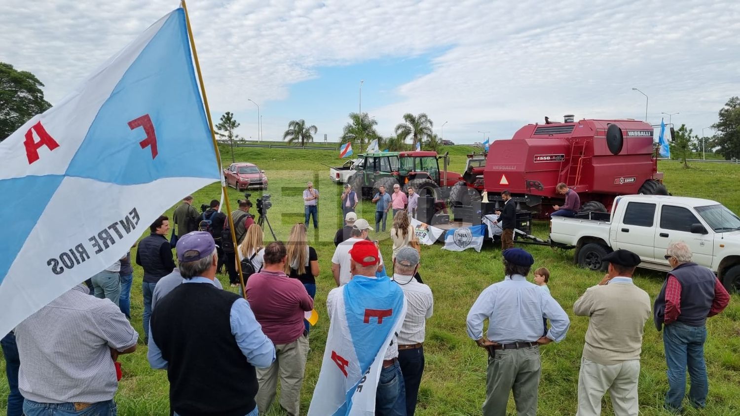 "En estado de alerta": Los productores de Gualeguaychú se movilizaron en contra de las retenciones