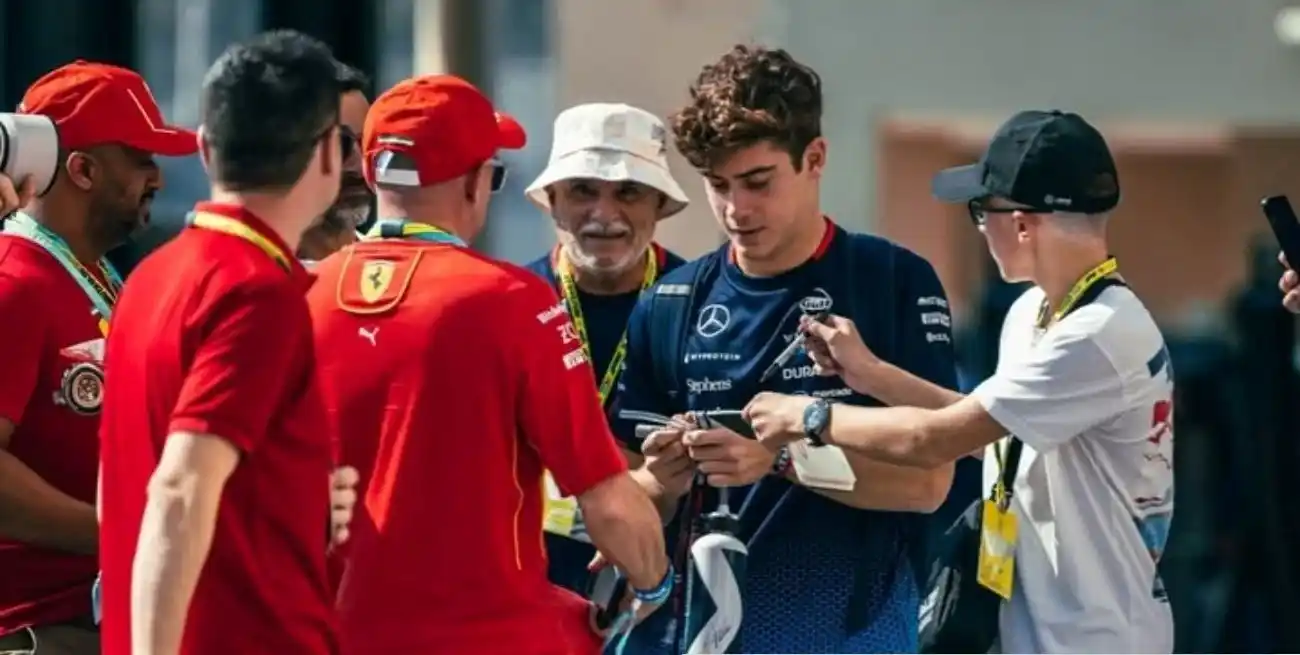 Franco Colapinto asume su último desafío de la temporada de F1.