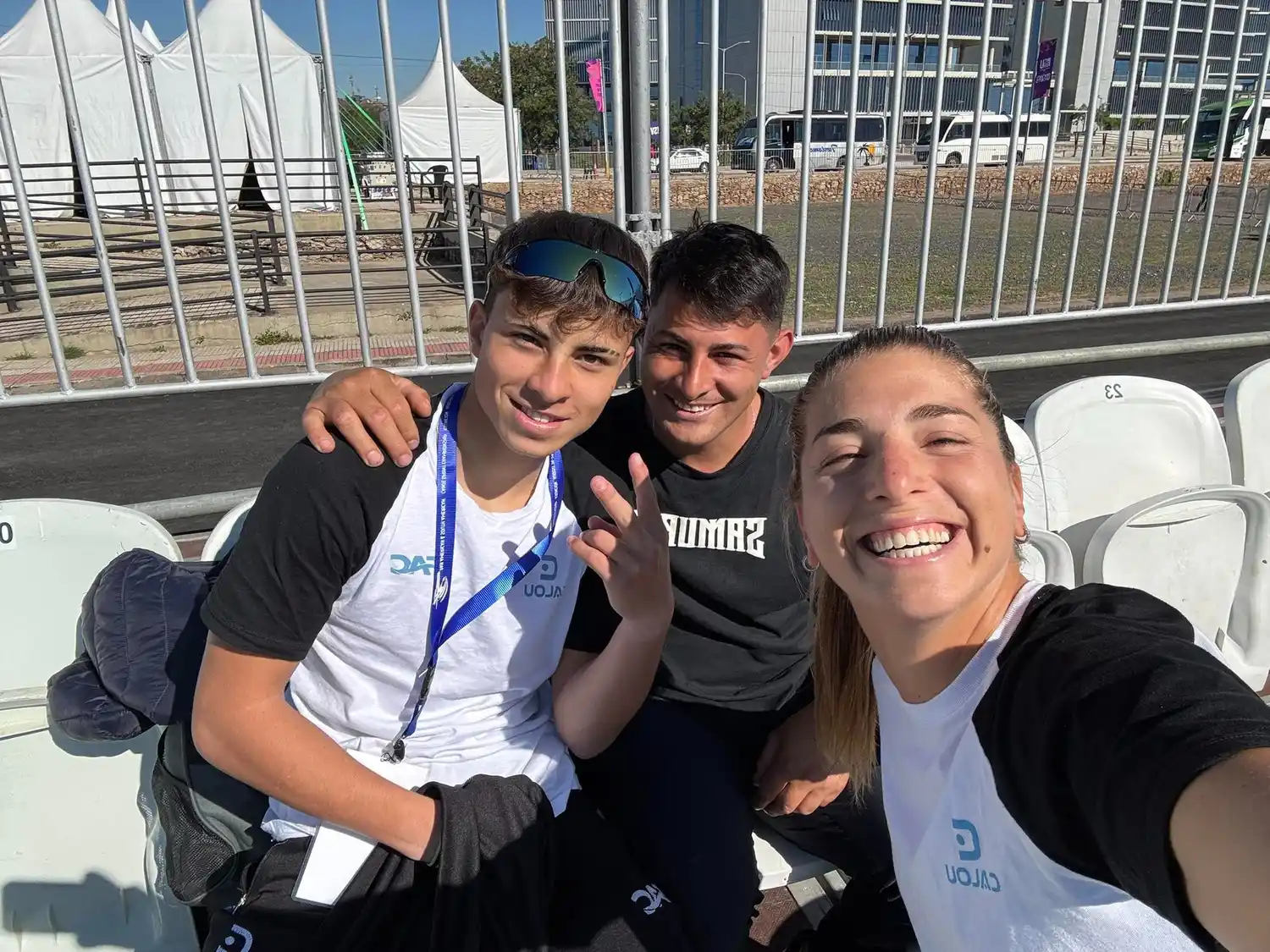 Iván Cacho y Brenda Rojas compitieron en el Campeonato Sudamericano y Panamericano.