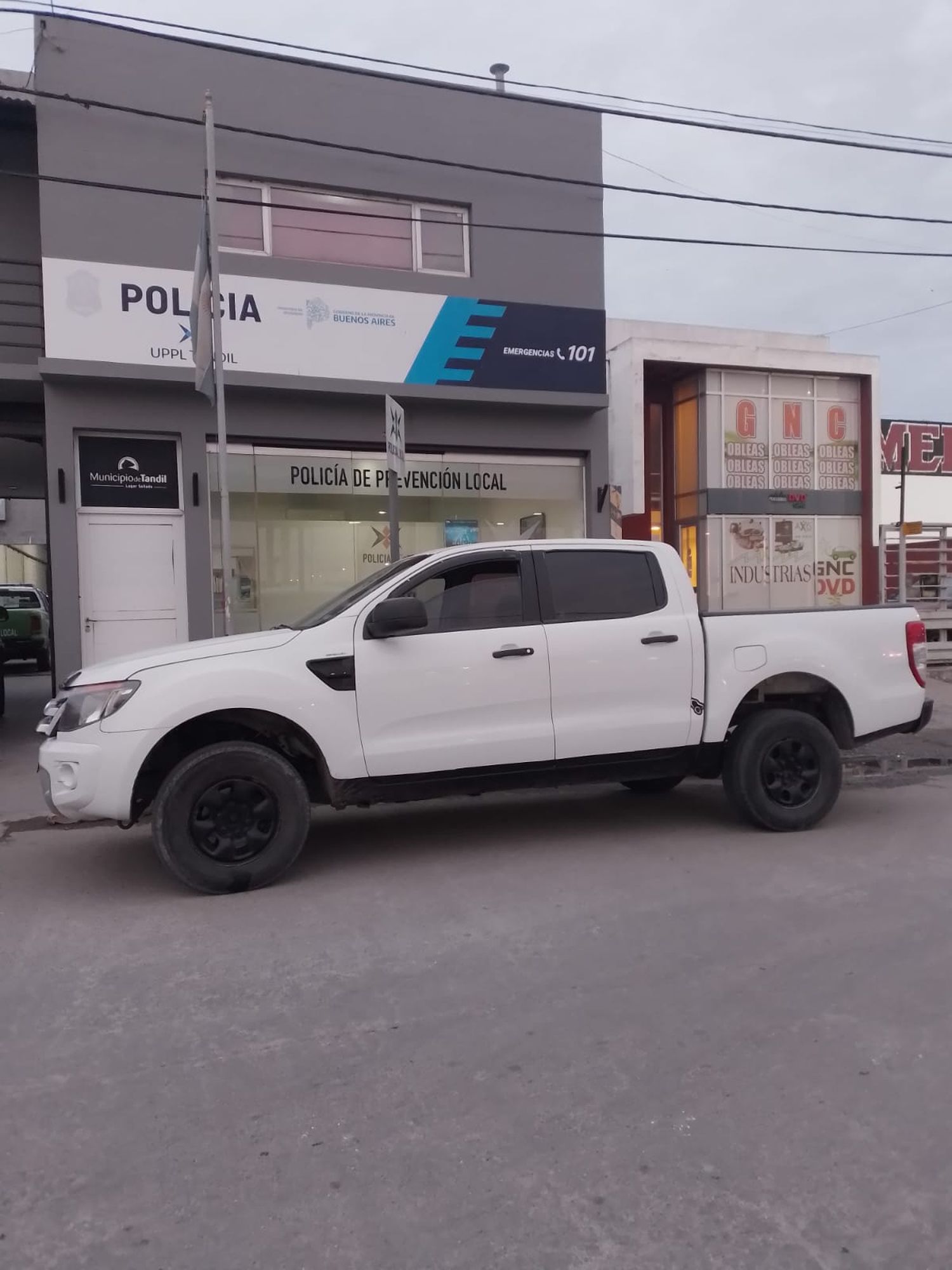 la camioneta tenía un pedido de secuestro activo desde el 29/01/2023, solicitado por la Comisaría Tercera de Mar del Plata.