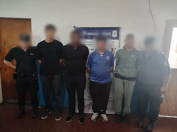Siete detenidos por ingresar armados a una casa en Villa Lourdes y exigir dinero a la dueña