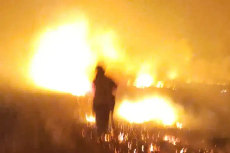 Incendio en el predio al Aeropuerto de Sauce Viejo: situación controlada, mientras avanzan las pericias