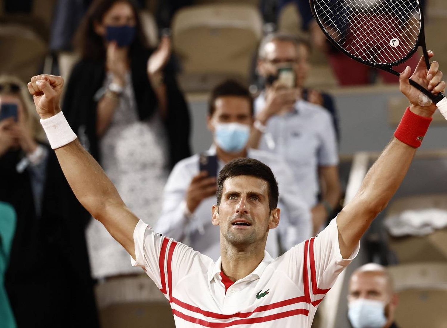 Novak Djokovic venció a Rafael Nadal y es finalista de Roland Garros