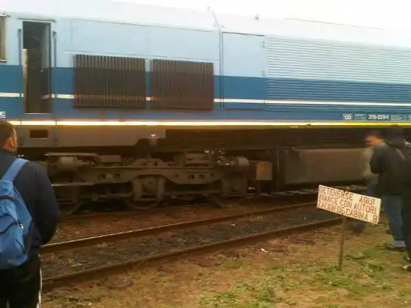 Descarriló un tren de la Línea Sarmiento en Once