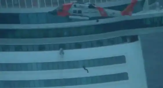 La mujer navegaba a bordo de un crucero de Disney en el Océano Atlántico