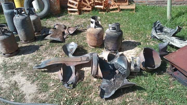 Explosión en un depósito de garrafas en Sauce Viejo
