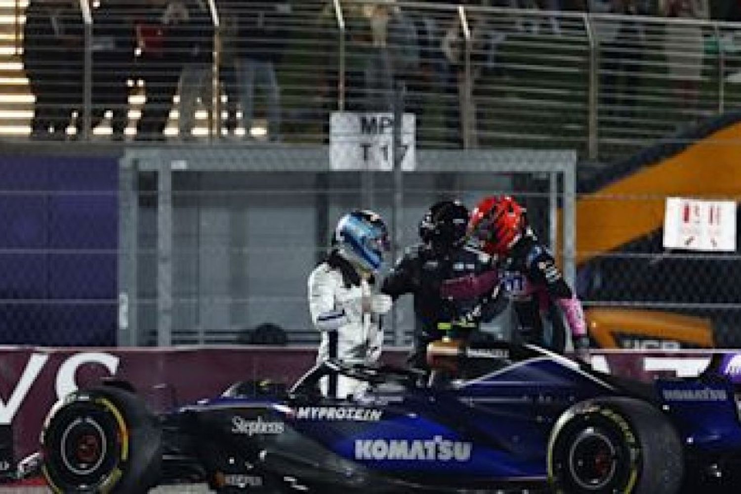Colapinto afuera en la primera vuelta del GP de Qatar 