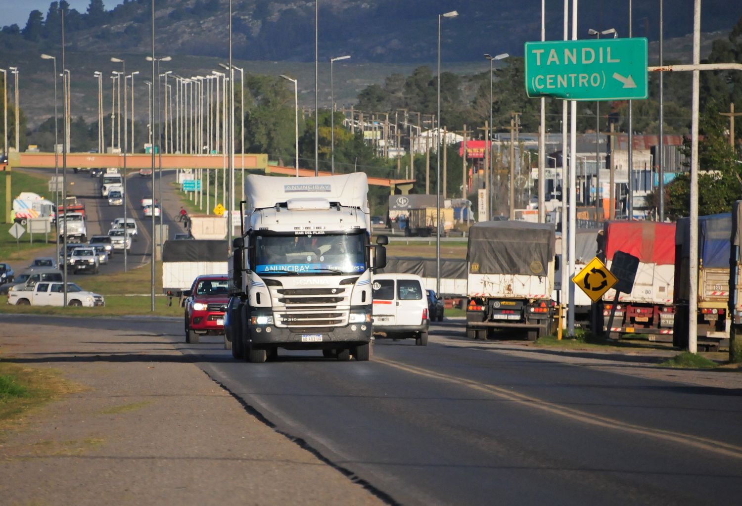 Los camiones no podrán c y las ircular por las rutas nacionales entre las 18 y las 21.