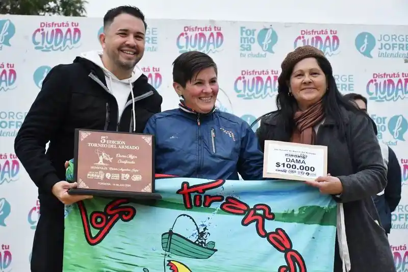 Con más de 400 pescadores, se realizó el 5.º
Torneo de Pesca del Armado embarcada a motor