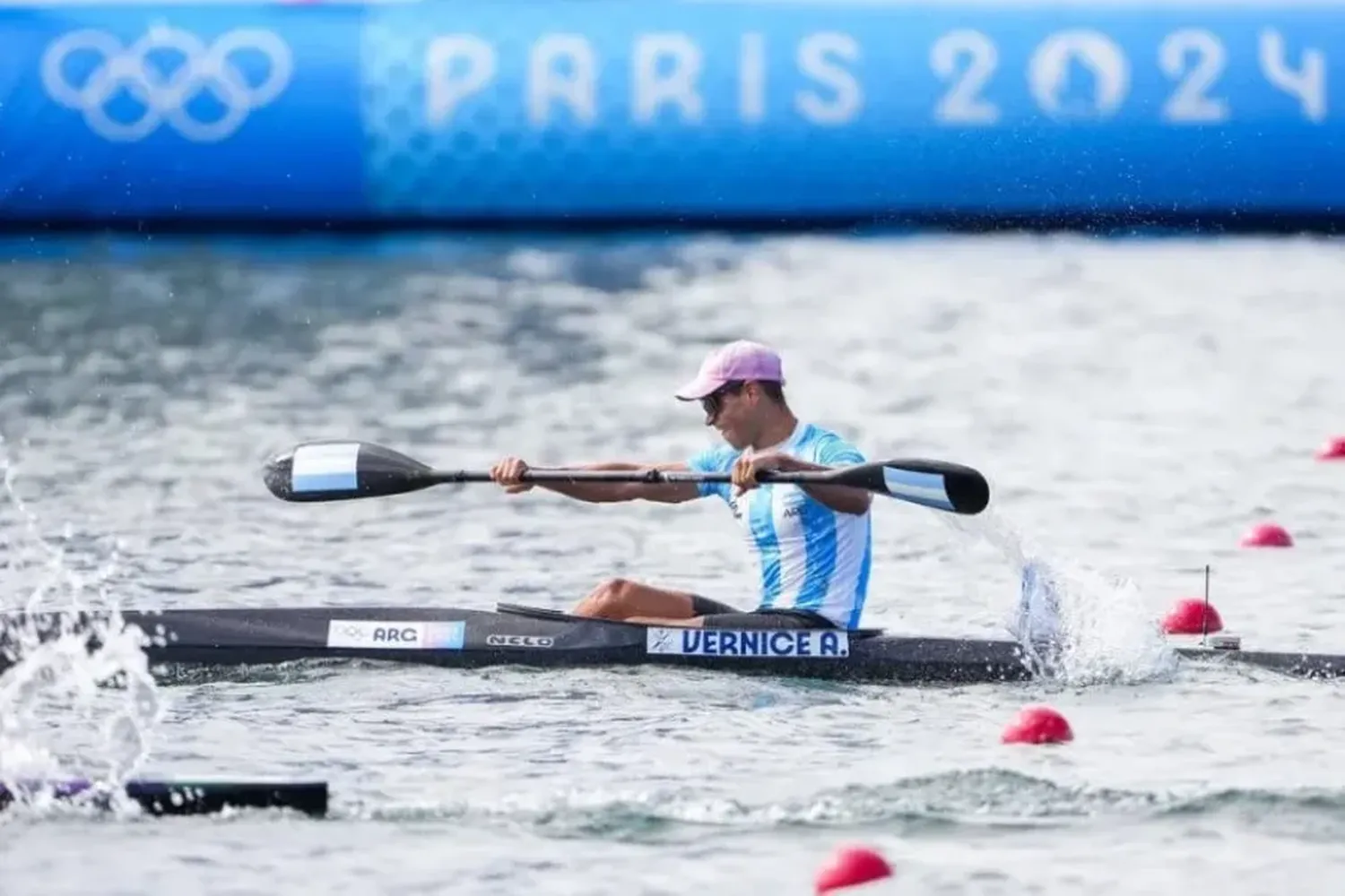 Agustín Vernice y Brenda Rojas clasificaron a semifinales del canotaje en los Juegos Olímpicos 2024